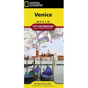 National Geographic - Venice - City Destination Folding Travel Map