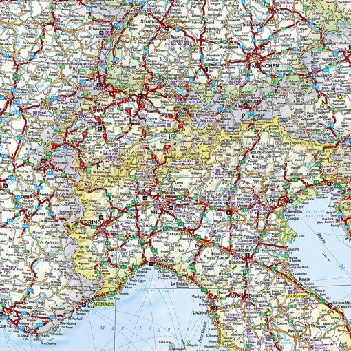 National Geographic - Europe - Adventure Folding Travel Map - Image 2