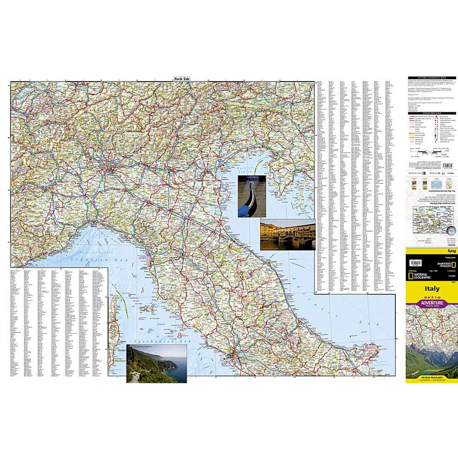 National Geographic - Italy - Adventure Folding Travel Map - Image 4