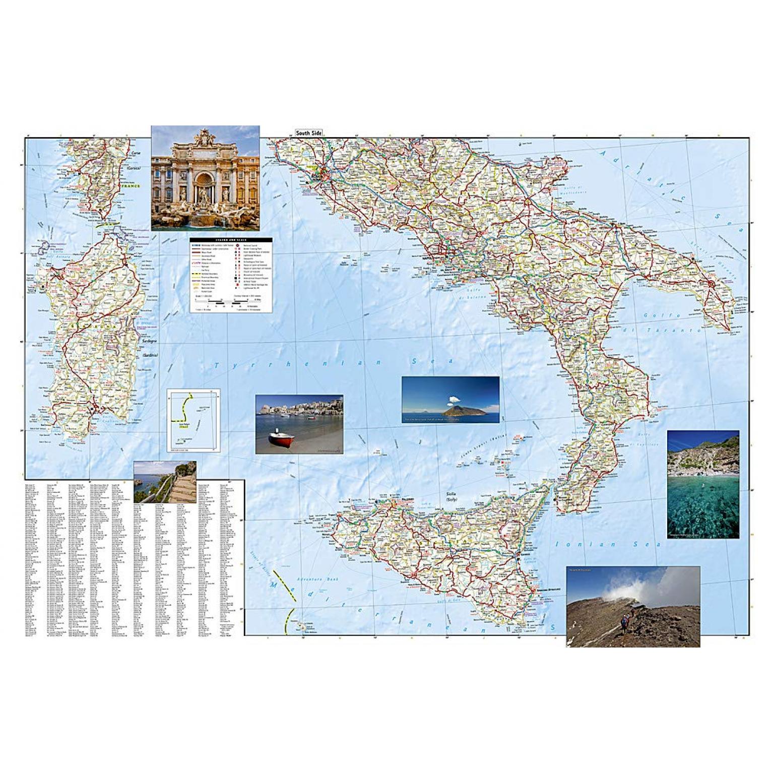 National Geographic - Italy - Adventure Folding Travel Map - Image 5