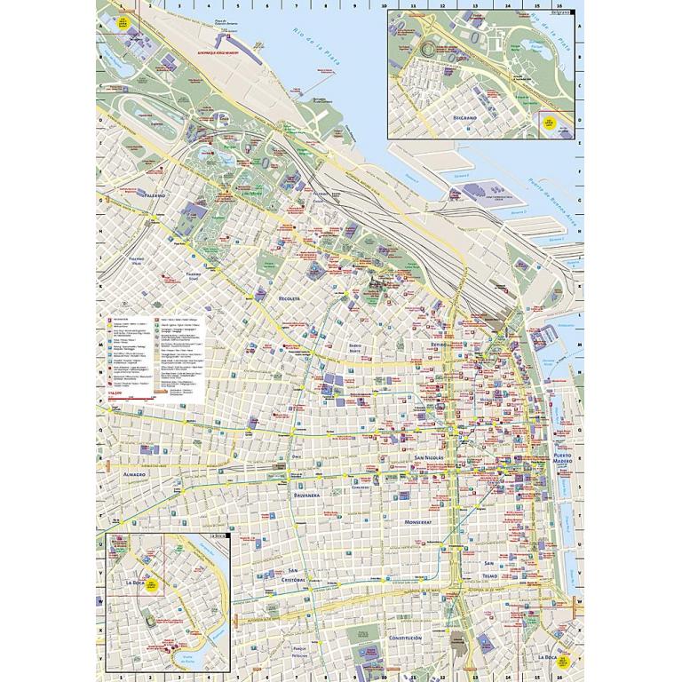 National Geographic - Buenos Aires - City Destination Folding Travel Map - Image 3
