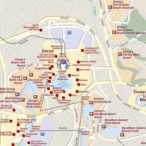 National Geographic - Orlando - City Destination Folding Travel Map - Image 3