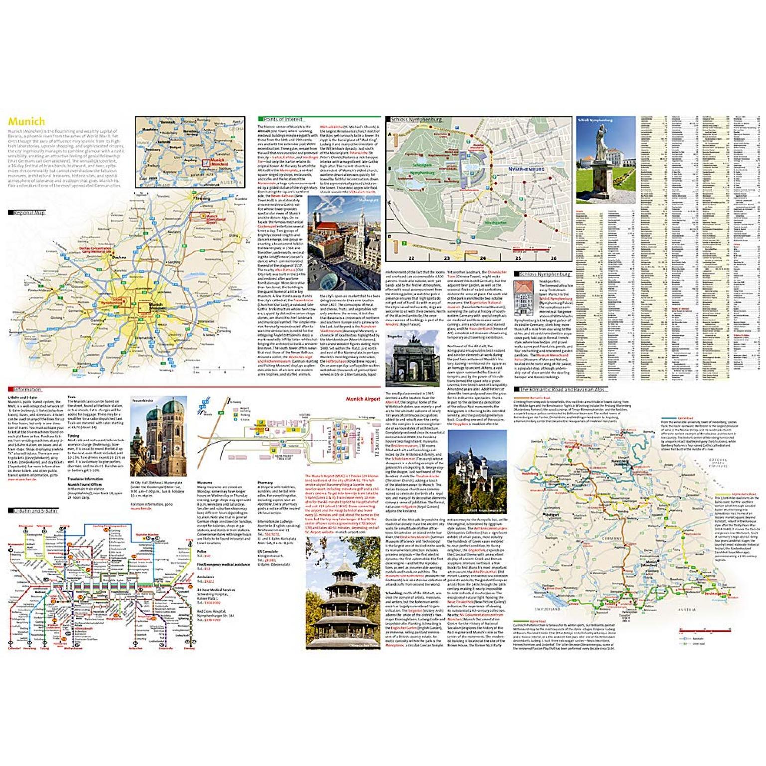 National Geographic - Munich - City Destination Folding Travel Map - Image 4