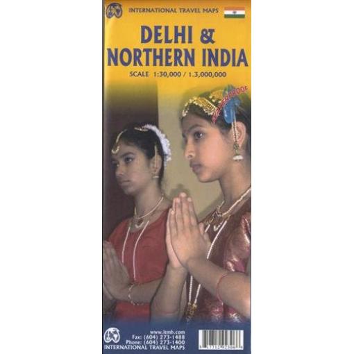ITMB - Delhi and Northwest India - Folding Travel Map - Image 2