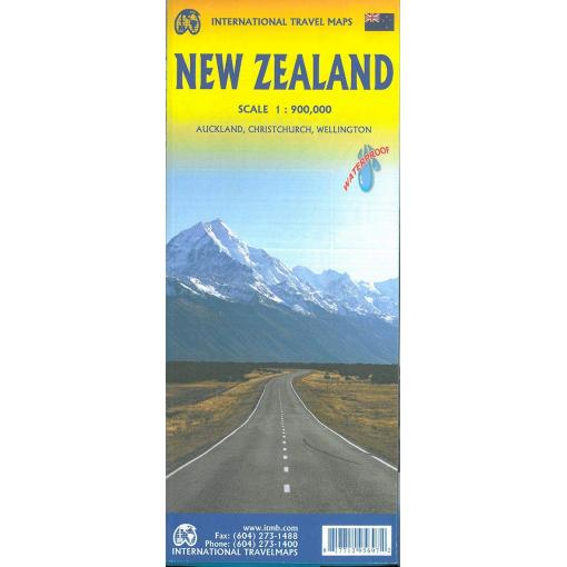 ITMB - New Zealand - Folding Travel Map - Image 2