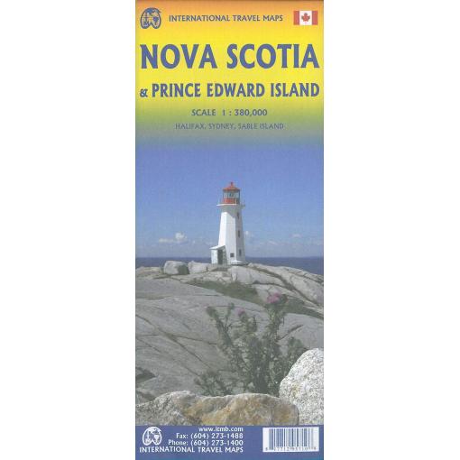 ITMB - Nova Scotia and Prince Edward Island - Folding Travel Map - Image 2