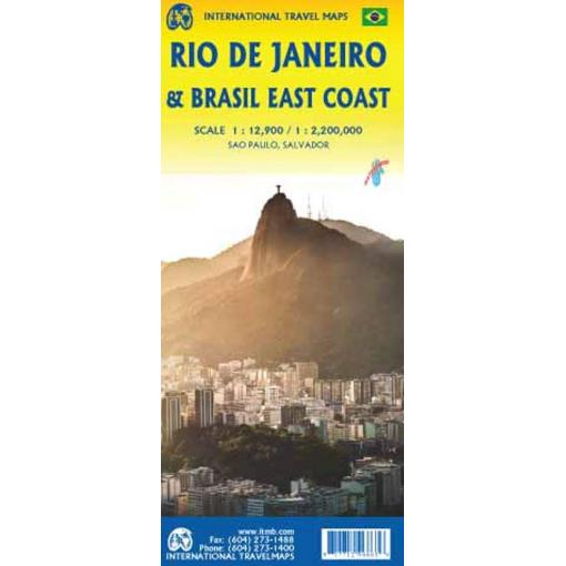 ITMB - Rio de Janeiro and Brazil - Folding Travel Map - Image 2