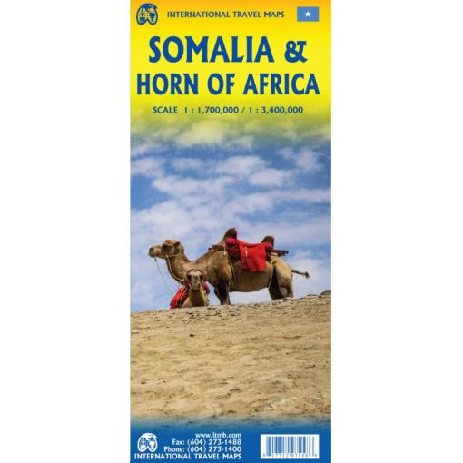 ITMB - Somalia and Djibouti - Folding Travel Map - Image 2