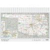 Oklahoma State Wall Map by MapShop