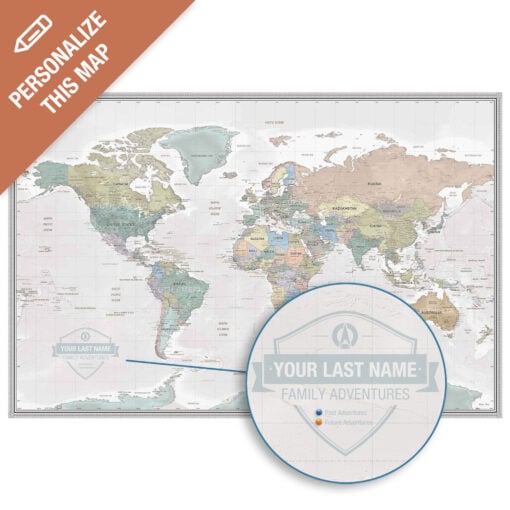 Personalized World Odyssey Map