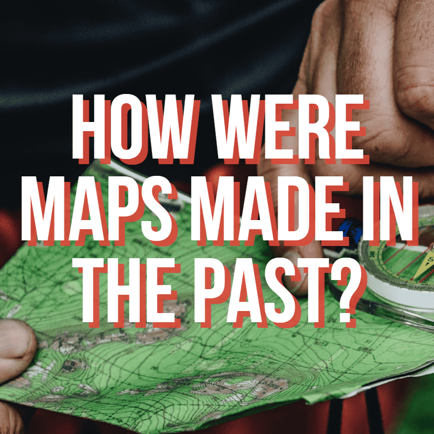How Were Maps Made in the Past? The Map Shop