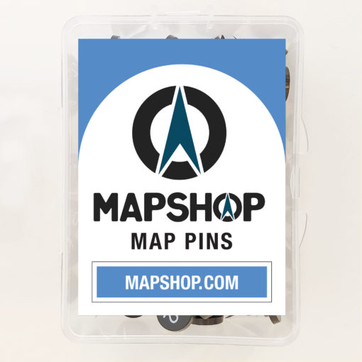 Numbered Push Pins - Black - Image 4