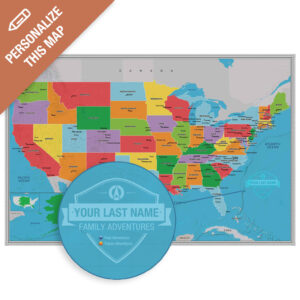 Personalized US Scholar Map