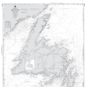 NGA Chart – ISLAND OF NEWFOUNDLAND – 14024