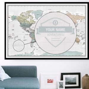 Personalized World Maps