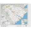 South Carolina State Wall Map by MapShop