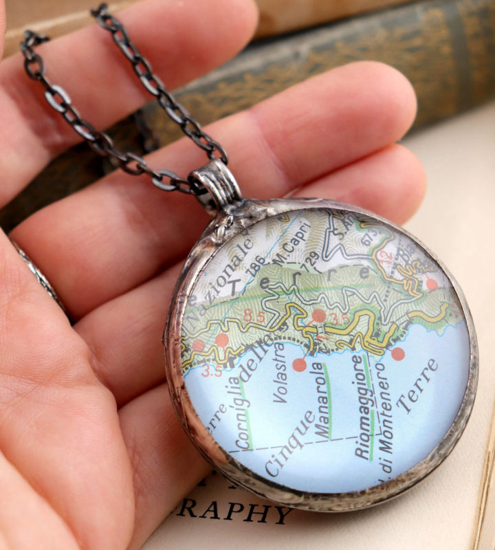 Map Necklace