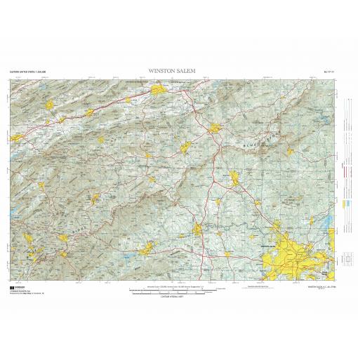 Hubbard Scientific Raised Relief Map 956 North Carolina State Map 