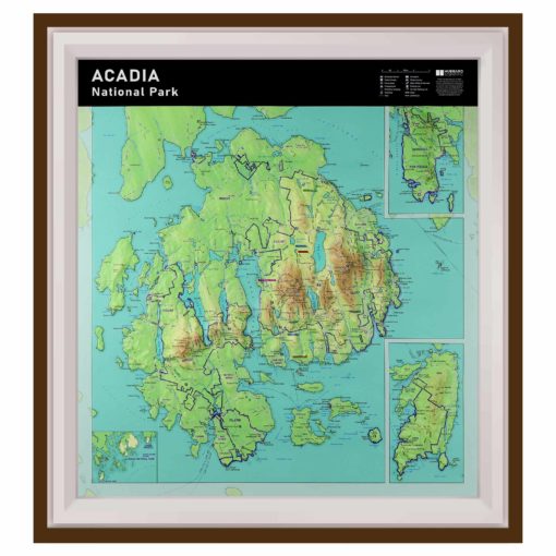 Acadia National Park Raised Relief Map by Hubbard Scientific - Image 6