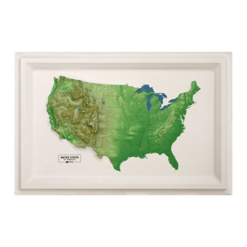 United States Classic Mini Raised Relief