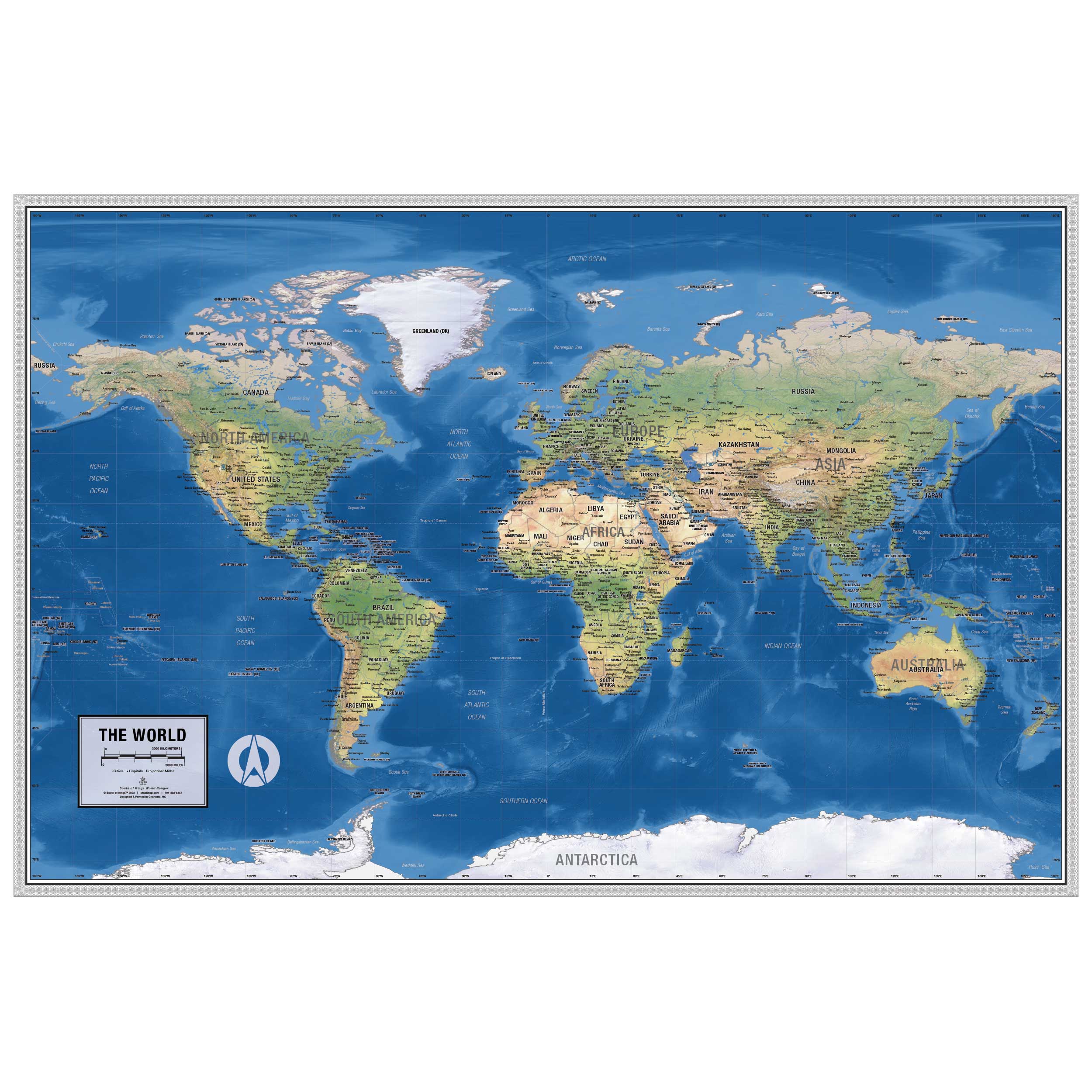 Map Wet Erase Markers - The Map Shop