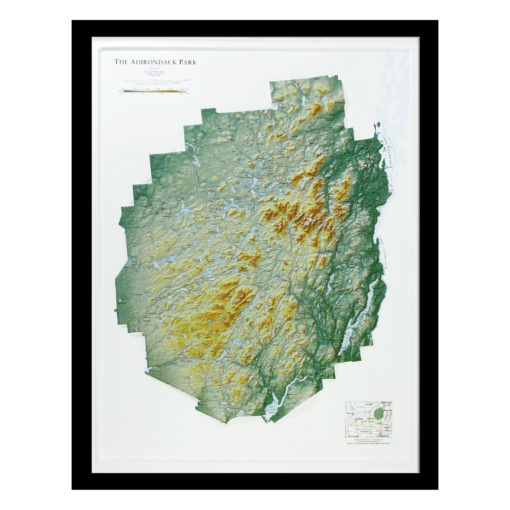 Adirondack Park Raised Relief Map by Hubbard Scientific - Image 6