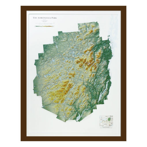 Adirondack Park Raised Relief Map by Hubbard Scientific - Image 7