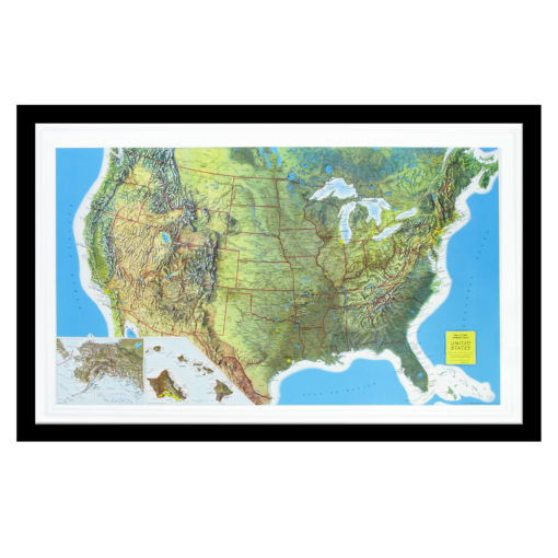 United States Rand McNally Raised Relief by Hubbard Scientific - Image 6