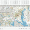 Maryland State Wall Map by MapShop