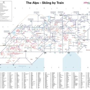 The Alps - Skiing by Train with Index by 2theAlps