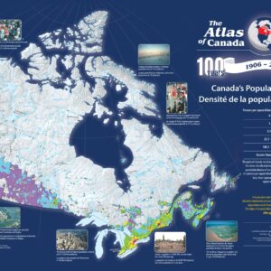 Canada's Population Density / DensitÃ© de la population du Canada by Natural Resources Canada