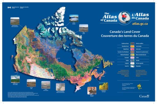 Canada's Land Cover / Couverture des terres du Canada by Natural Resources Canada