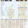 Collins Castles Map of Scotland by Collins