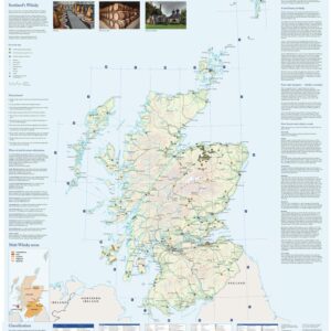 Collins Whisky Map of Scotland by Collins