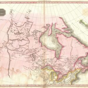 Pinkerton Map of British North America or Canada (1818) by Artokoloro