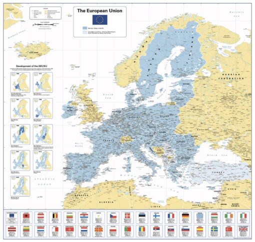 The European Union by Cosmographics