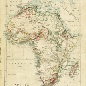 Stanford's Africa Map (1879) by Stanfords