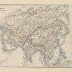 Stanford's Folio Asia Map, by J. Arrowsmith (1884) by Stanfords
