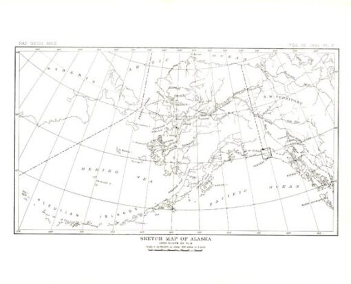 Alaska -  Published 1891 by National Geographic