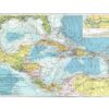 Central America, Cuba, Porto Rico, and the Islands of the Caribbean Sea - Published 1913 by National Geographic