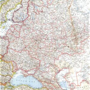 Western Soviet Union  -  Published 1959 by National Geographic