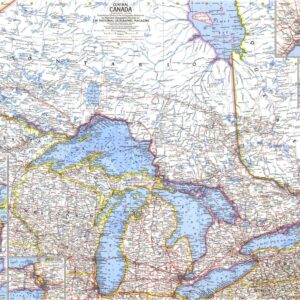 Central Canada - Published 1963 by National Geographic