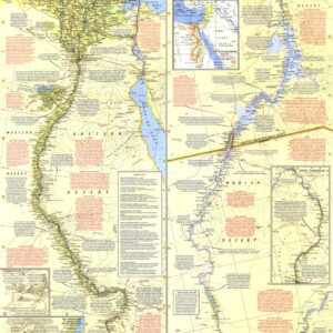 Nile Valley, Land of the Pharaohs  -  Published 1965 by National Geographic