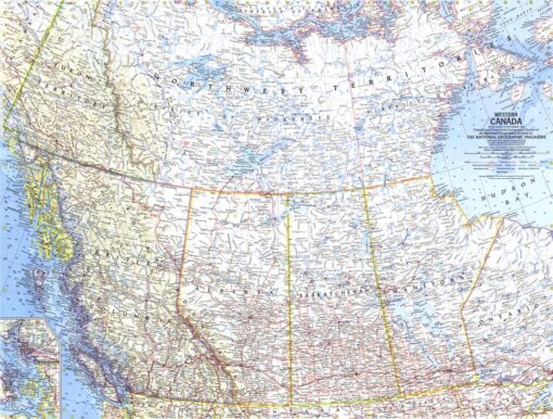 Western Canada  -  Published 1966 by National Geographic