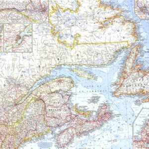 Eastern Canada  -  Published 1967 by National Geographic