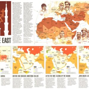 Two Centuries of Conflict in the Middle East  -  Published 1980 by National Geographic