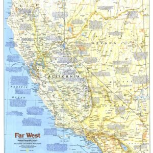 Making of America, Far West  -  Published 1984 by National Geographic