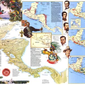 Central America Past and Present  -  Published 1986 by National Geographic