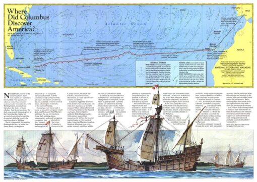 Where Did Columbus Discover America?  -  Published 1986 by National Geographic