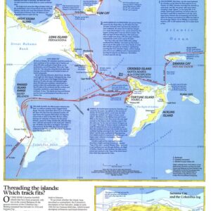 Threading the Islands  -  Published 1986 by National Geographic